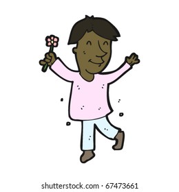 effeminate man cartoon