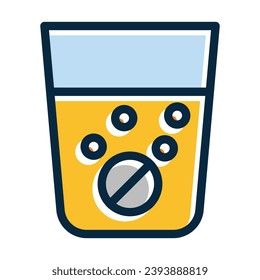 Effervescence Vector Thick Line Filled Dark Colors Icons For Personal And Commercial Use.
