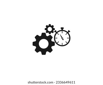Efficiency, business, management icon. Vector illustration.