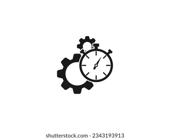 Efficiency, business, management icon. Vector illustration.