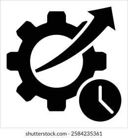 Efficiency Icon Element For Design