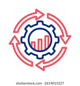 Efficiency Icon Element For Design