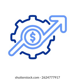 Elemento Ícone De Eficiência Para Projeto