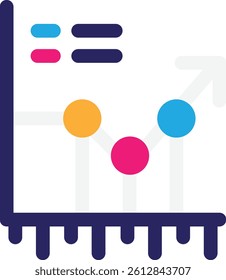 Efficiency Management Time Icon Vector Flat Illustration