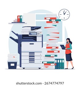 Efficient document management and copying solutions for a productive office environment