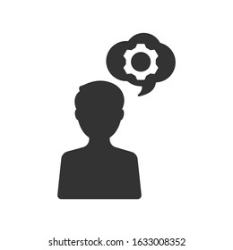 Efficient, excellent icon, vector graphics