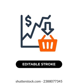 Efficient Market Order Execution Vector Icon Illustration