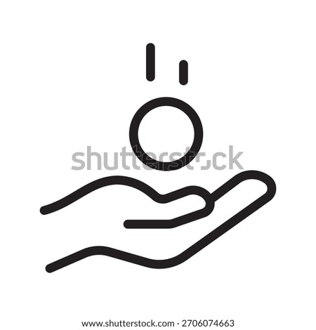 Efficient Receive Donation icon collection for charity platforms, nonprofit management, fundraising tracking, and donor engagement
