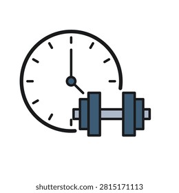 Efficient workout schedule planning and time management for fitness goals