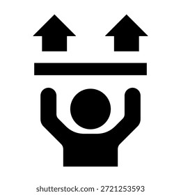 Elemento de icono de esfuerzo para diseño