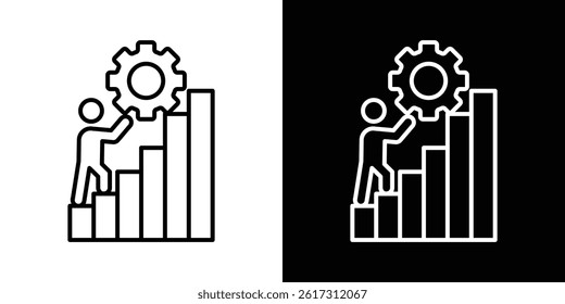 Effort icon vector for web and mobile app. Symbol isolated.