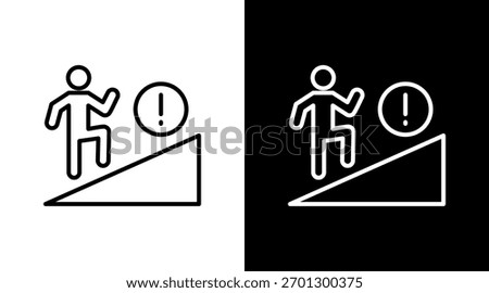 Effort White Icon Set Design