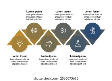 Effortless 5-Step Infographic for Seamless Planning Marketing Strategy and Business Presentation