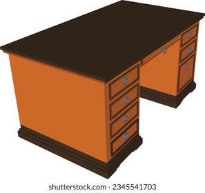 Effortless Access: Enhancing Your Workspace with Plenty of Drawers.