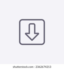 Unkomplizierte Datenabfrage mit dem Download-Symbol: Perfekt für das Design von Benutzeroberflächen, Web und App - Verbessern Sie die Benutzerfreundlichkeit durch Downloads nahtloser Dateien und Inhalte