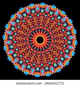 Effortless Elegance: a Boho Inspired Mandala Pattern