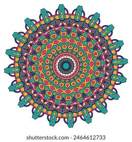 Effortless Elegance: a Boho Inspired Mandala Pattern