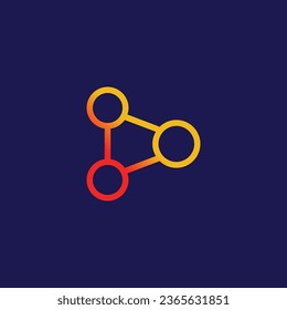Effortless Sharing with Share Icon: Ideal for UI, Web, and App Design - Enhance User Experience with Seamless Social and Network Sharing Options