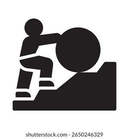 Efforts Vector Icon which can easily modify or edit

