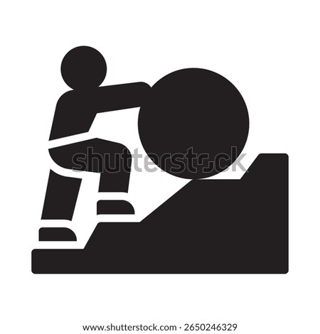 Efforts Vector Icon which can easily modify or edit
