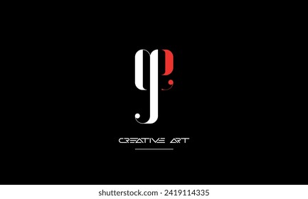 EG, GE, E, G abstract letters logo monogram