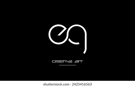 EG, GE, E, G Abstrakte Buchstaben Logo-Monogramm