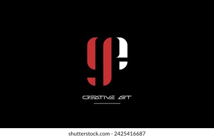 EG, GE, E, G letras abstractas logo monograma
