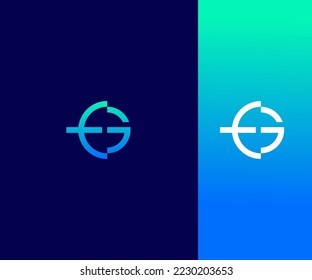 EG, GE Letter Logo Vector Template Abstract Monogram Symbol . Usable for Business sport, technology, fashion, digital And future creative logo