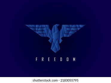 Egale logo blue creation dark