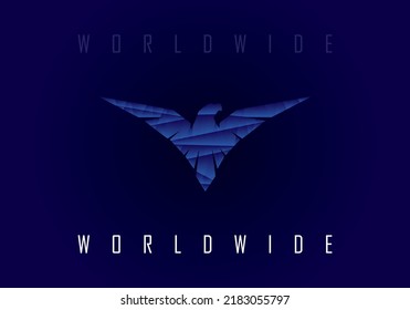 Egale logo blue creation dark