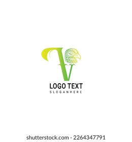 Egale simple letter Logo Vector Graphic Design