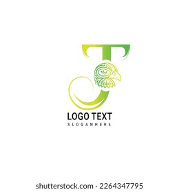 Egale simple letter Logo Vector Graphic Design