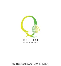 Egale simple letter Logo Vector Graphic Design