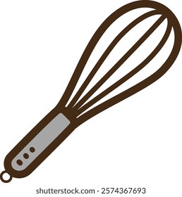 Egg beater vector doodle illustration and graphic