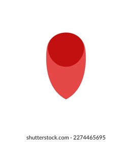 Egg blending sponge front side makeup vector design