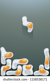 egg block game art design vector illustration