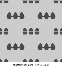 egg box icon illustration vector, can be used for mobile and web design seamless pattern