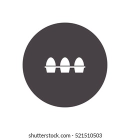egg box icon illustration vector, can be used for mobile and web design