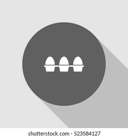 egg box icon illustration vector, can be used for mobile and web design