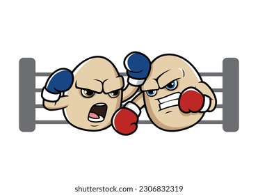 Ei-Boxsüße Vektorgrafik
