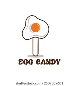 Egg candy Logo Creative Eggs vector illustration logo design. Egg Logo Design. Egg Logo Template