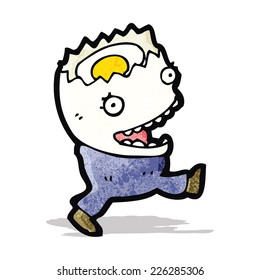 egg cartoon character