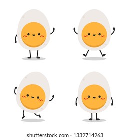 egg character design. set. symbol. wallpaper.