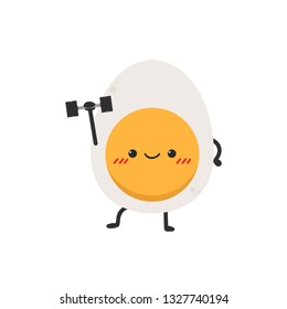 egg character design. wallpaper. egg exercise.