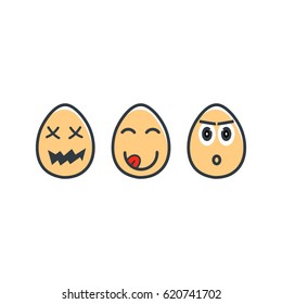 Egg Character Vector 