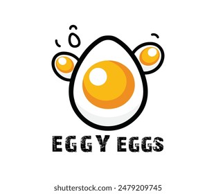 Egg corner logo for restaurant
