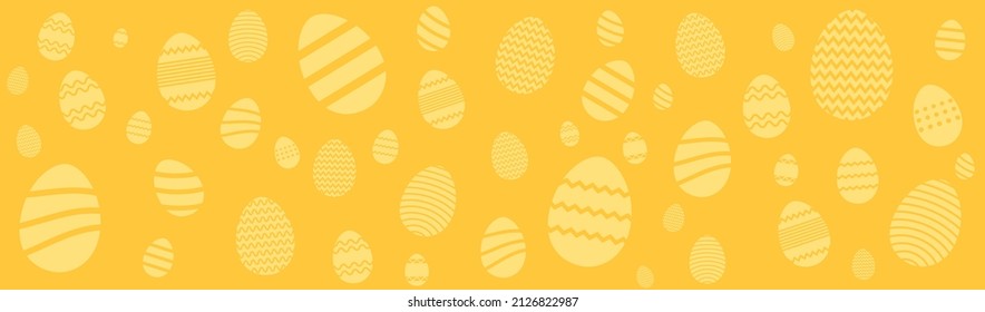 Egg easter background seamless. Cartoon pattern. Vector texture