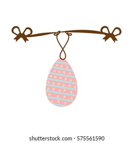 egg easter icon image, vector illustration design