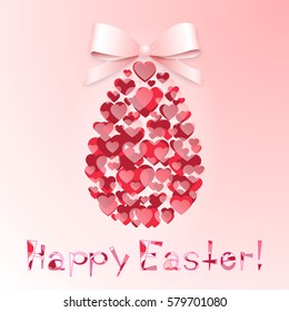 Egg Easter. Vector Illustration