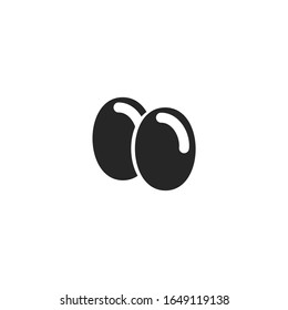 Egg exit Icon vector sign isolated for graphic and web design. Egg exit symbol template color editable on white background.